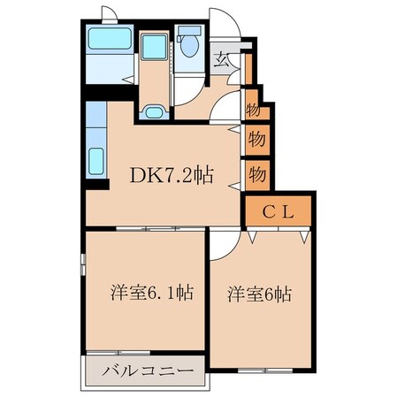 サン・グリーン　Ⅰの物件間取画像